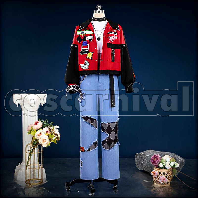 Makoto Yuuki Build! Your Dream FREEDOM! Cosplay cosplay costume from Ensemble Stars!!, front view 4