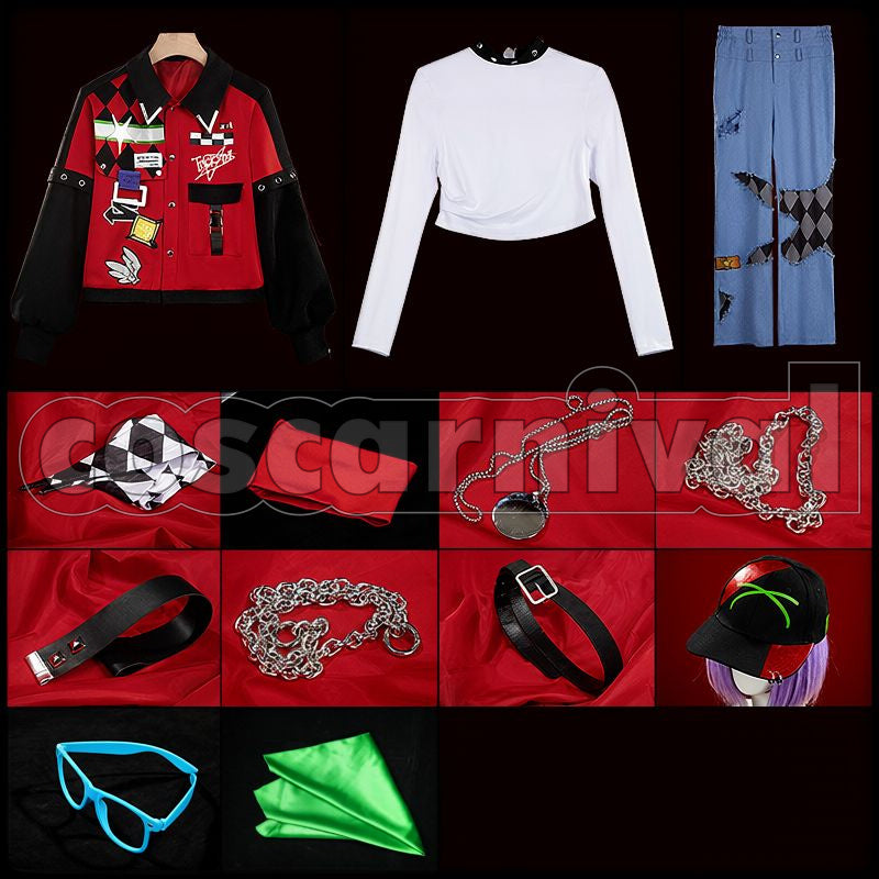 Makoto Yuuki Build! Your Dream FREEDOM! Cosplay cosplay costume from Ensemble Stars!!, set view