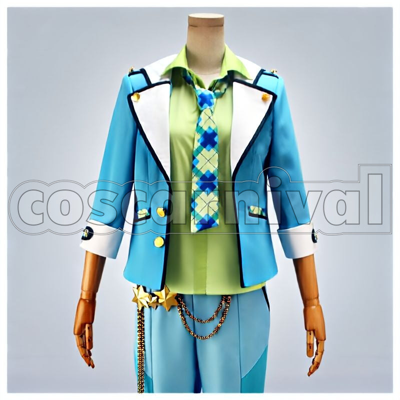 Makoto Yuuki Reminiscence*Spring Cherry Blossoms and a Night's Encounter Cosplay cosplay costume from Ensemble Stars!, front view 1