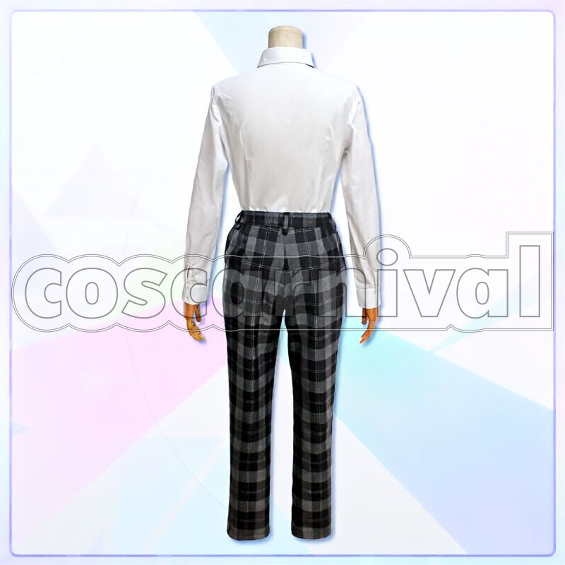 Mao Isara Yumenosaki Academy School Uniform Necktie 3-Color Set Cosplay cosplay costume from Ensemble Stars!, color set 5017 back view 3
