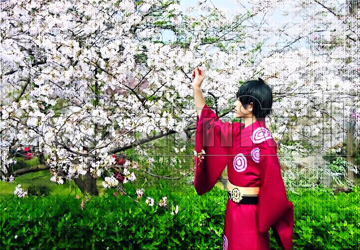 Mika Kagehira Launch! The Night Sky of the Shooting Star Festival Cosplay cosplay costume from Ensemble Stars!, side view