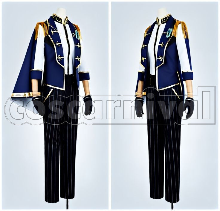 Music Knights Arashi Narukami Cosplay cosplay costume from Ensemble Stars!!, front view 2