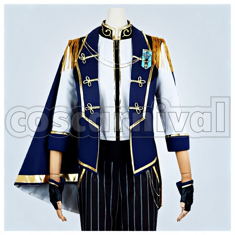 Music Knights Ritsu Sakuma Cosplay cosplay costume from Ensemble Stars!!, front view 1