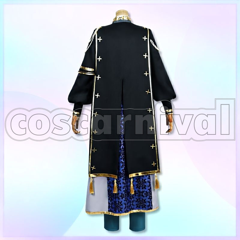Nagisa Ran, Mayoi Ayase Noir Neige Cosplay cosplay costume from Ensemble Stars!, back view 1