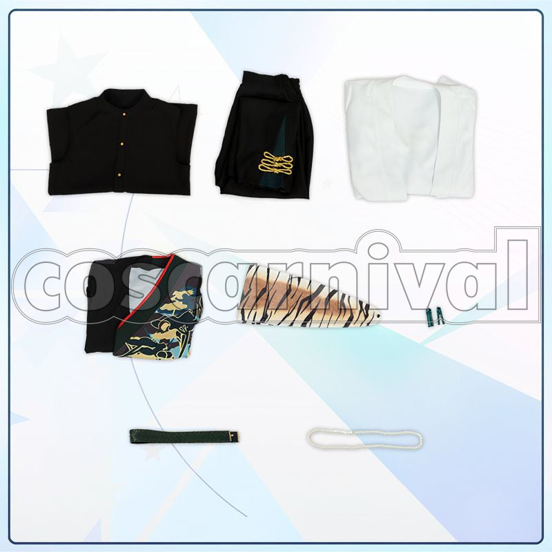 Natsume Sakasaki Tiger of Indomitability Cosplay cosplay costume from Ensemble Stars!!, set view