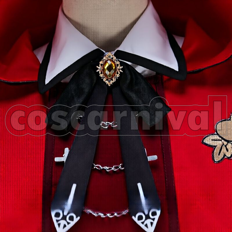 Nazuna Nito The Wolf and Red Riding Hood Red Riding Hood Costume Cosplay cosplay costume from Ensemble Stars!, detail-1