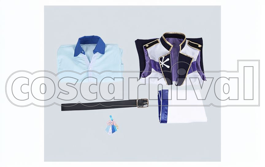 Ra*bits Hajime Shino 4th Anniversary Class Scout Cosplay cosplay costume from Ensemble Stars!, set view