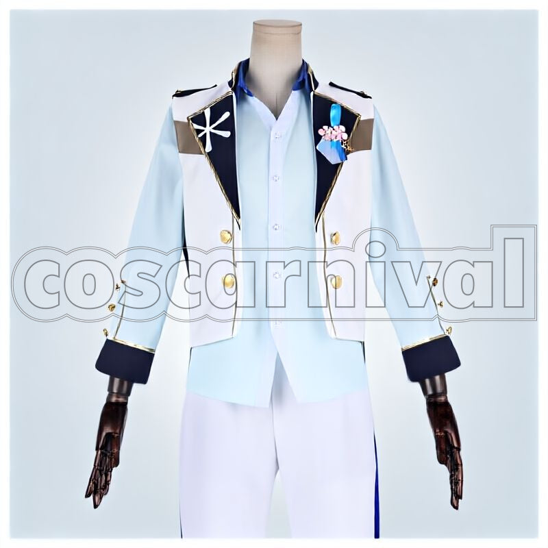 Ra*bits Tomoya Mashiro 4th Anniversary Class Scout Cosplay cosplay costume from Ensemble Stars!, front view