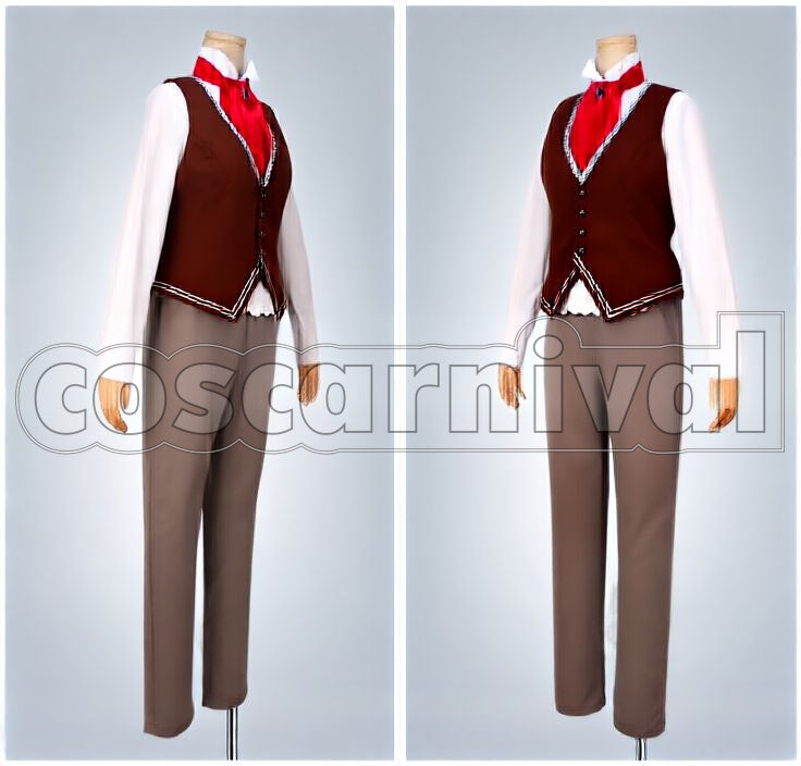 Rei Sakuma Raising Curtains! Dark Night Halloween Cosplay cosplay costume from Ensemble Stars!, front view 3