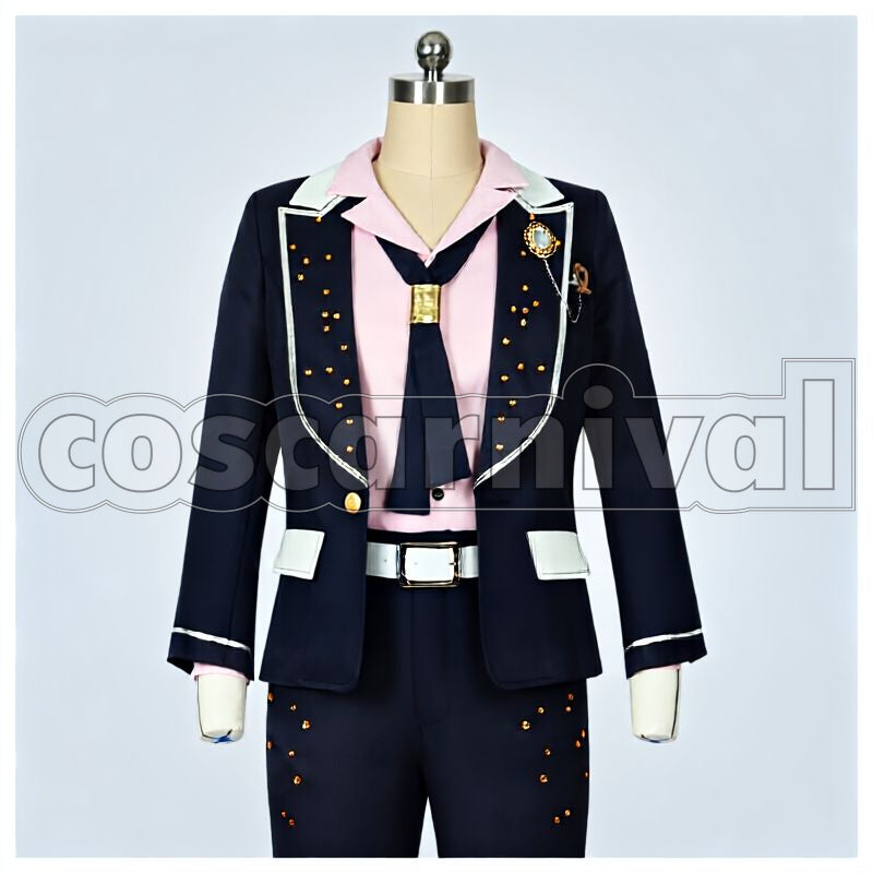 Ritsu Sakuma LOVE LINER Collab Cosplay cosplay costume from Ensemble Stars!, front view 1