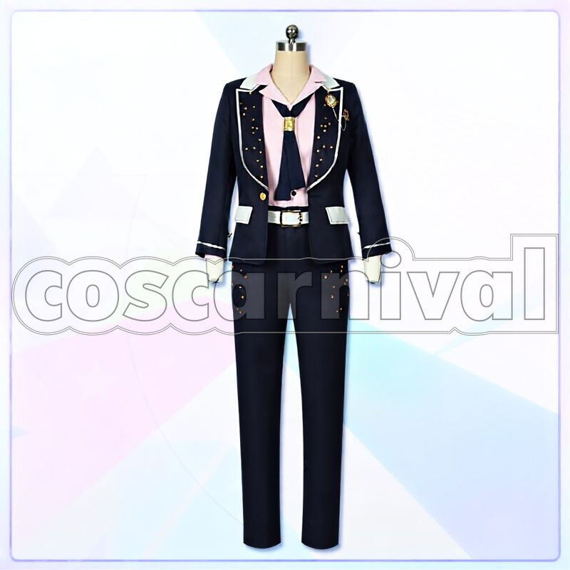 Ritsu Sakuma LOVE LINER Collab Cosplay cosplay costume from Ensemble Stars!, front view 2