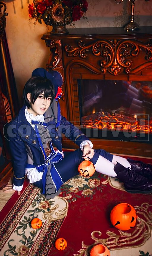 Ritsu Sakuma Raising Curtains! Dark Night Halloween Cosplay cosplay costume from Ensemble Stars!, front view 8