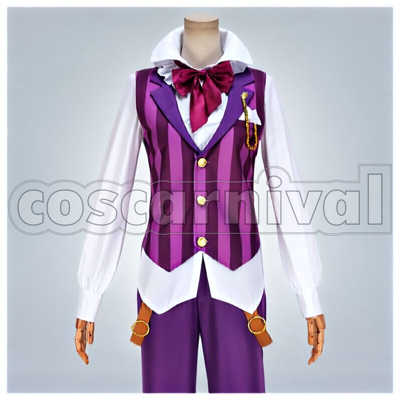 Ritsu Sakuma Tea Party Cheshire's Early Afternoon Cosplay cosplay costume from Ensemble Stars!, front view 1