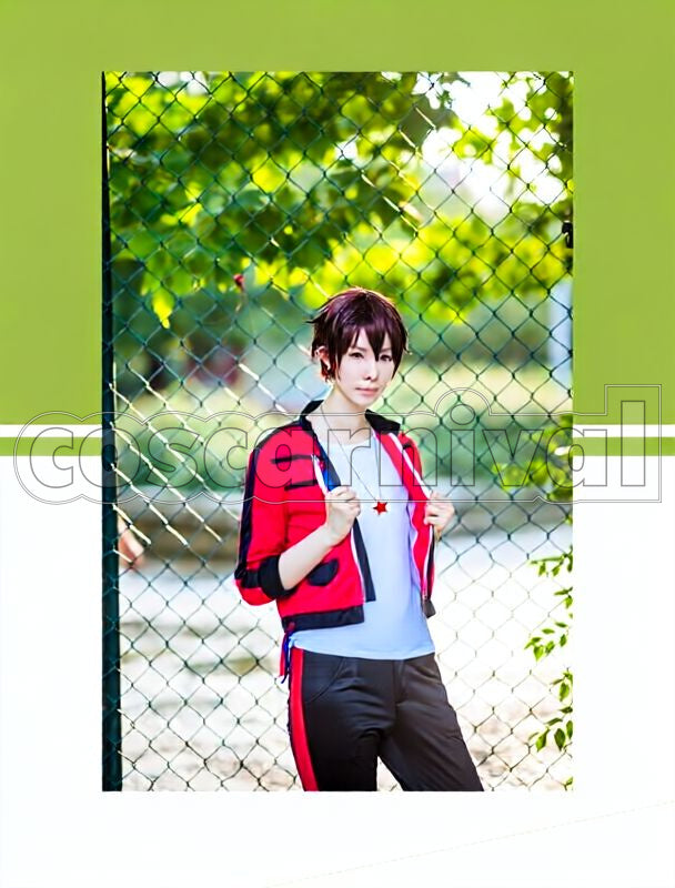 RYUSEITAI Chiaki Morisawa School Festival The Scramble of a Startup Hero Cosplay cosplay costume from Ensemble Stars!, front view 1