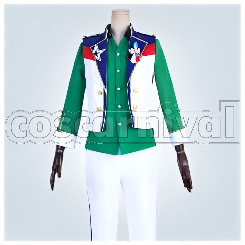 RYUSEITAI Midori Takamine 4th Anniversary Class Scout Cosplay cosplay costume from Ensemble Stars!, front view