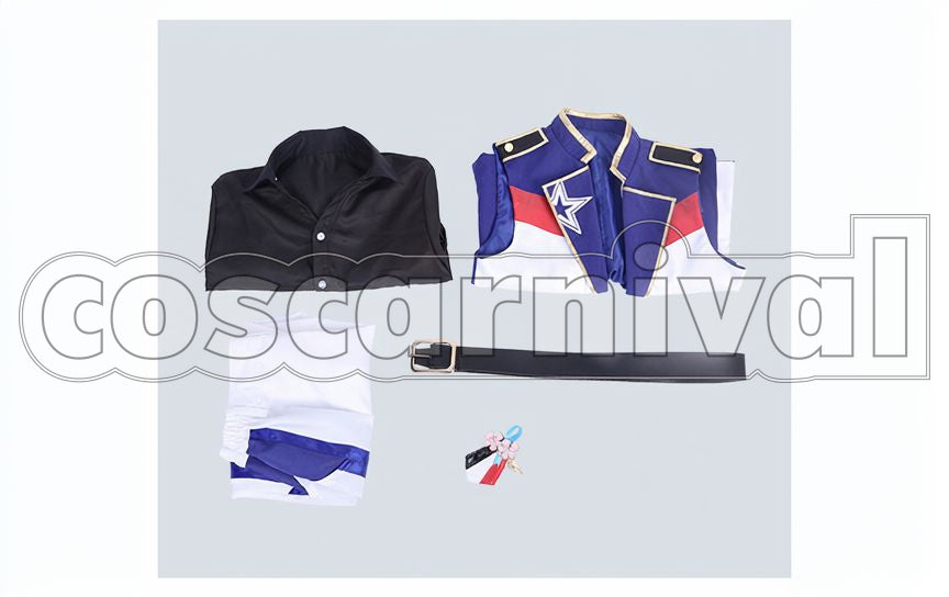 RYUSEITAI Tetora Nagumo 4th Anniversary Class Scout Cosplay cosplay costume from Ensemble Stars!, set view