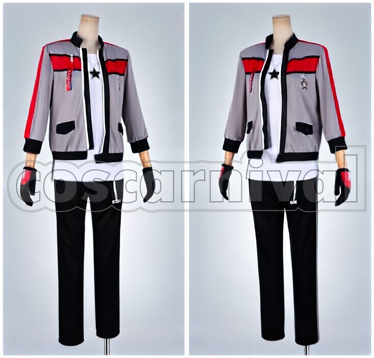 RYUSEITAI Tetora Nagumo School Festival The Scramble of a Startup Hero Cosplay cosplay costume from Ensemble Stars!, front view 2