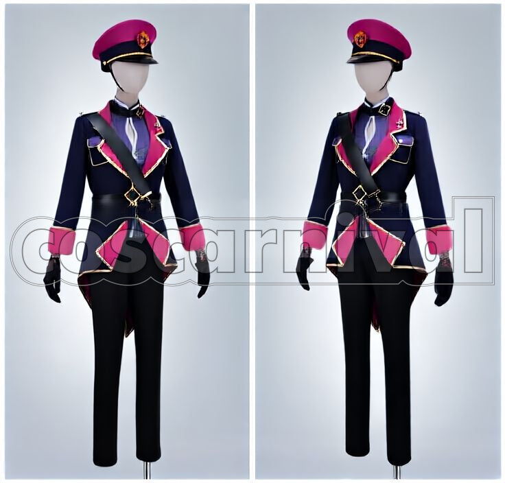 Sacrifice Resurrection Sunday of the Undying Kaoru Hakaze Cosplay cosplay costume from Ensemble Stars!, front view 2