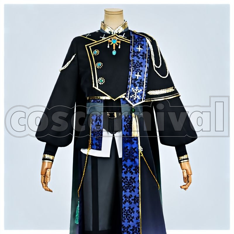 Sakuma Brothers Rei Sakuma, Ritsu Sakuma Noir Neige Cosplay cosplay costume from Ensemble Stars!, front view 1