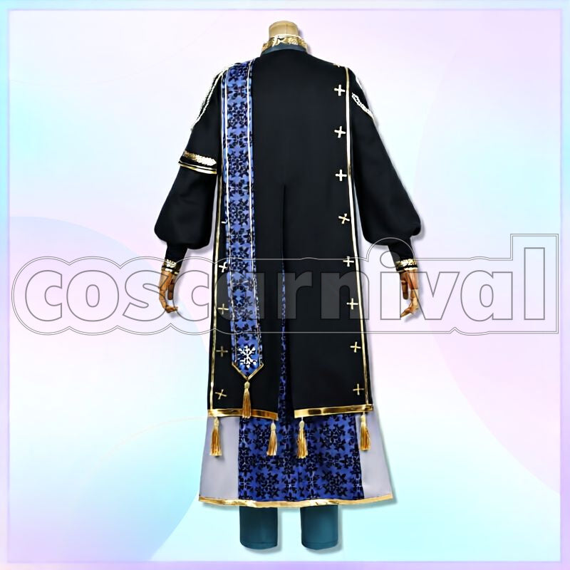 Sakuma Brothers Rei Sakuma, Ritsu Sakuma Noir Neige Cosplay cosplay costume from Ensemble Stars!, back view 1