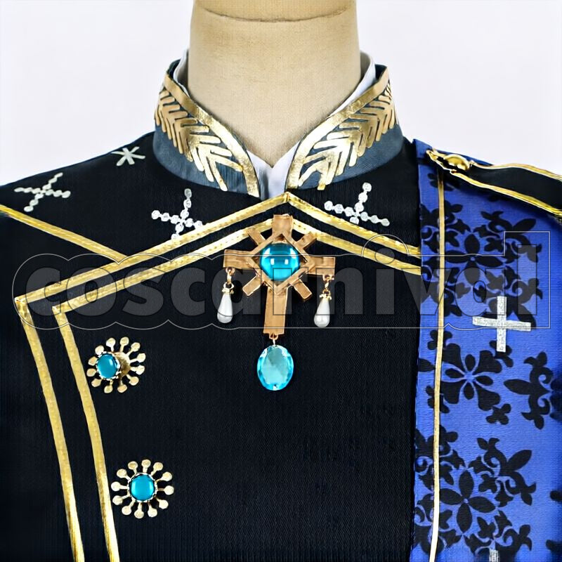 Sakuma Brothers Rei Sakuma, Ritsu Sakuma Noir Neige Cosplay cosplay costume from Ensemble Stars!, detail-1