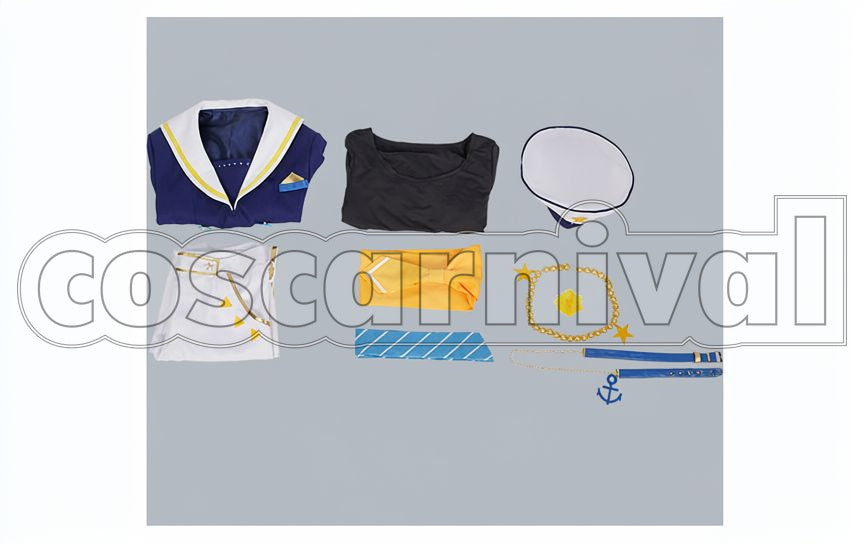 Shinobu Sengoku Voyage! Early Spring Cruising Live Cosplay cosplay costume from Ensemble Stars!, set view