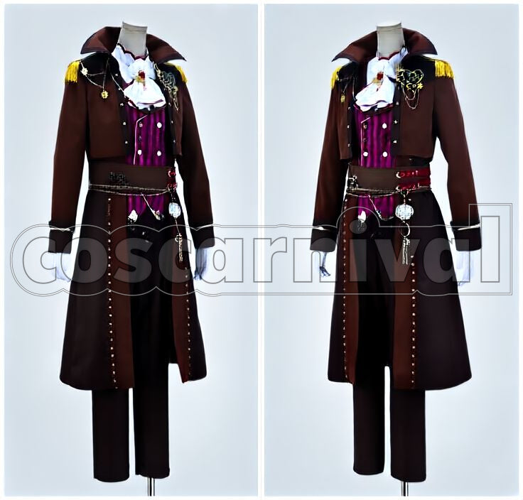 Shu Itsuki Discovery! Steampunk Museum Cosplay cosplay costume from Ensemble Stars!, front view 2