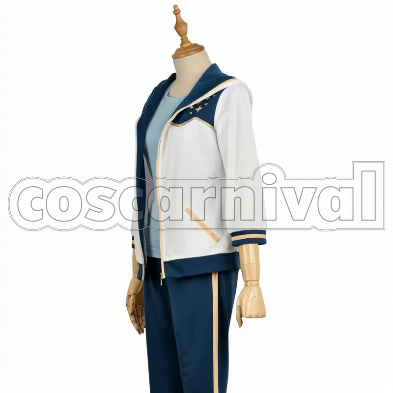 Leo Tsukinaga Radiant Knights' Starlight Festival cosplay costume from Ensemble Stars!, side view