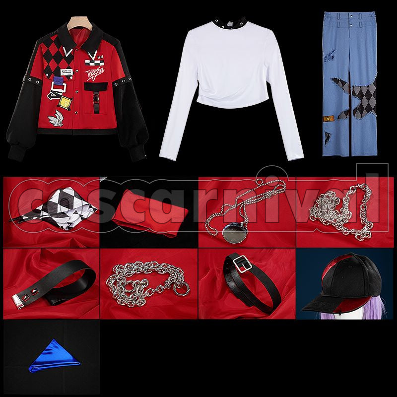 Subaru Akehoshi Build! Your Dream FREEDOM! Cosplay cosplay costume from Ensemble Stars!!, set view 2