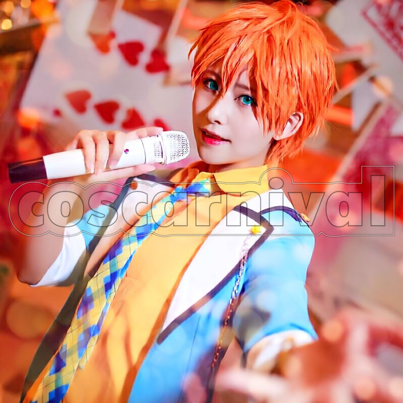 Subaru Akehoshi Reminiscence*Spring Cherry Blossoms and a Night's Encounter Cosplay cosplay costume from Ensemble Stars!, front view 1