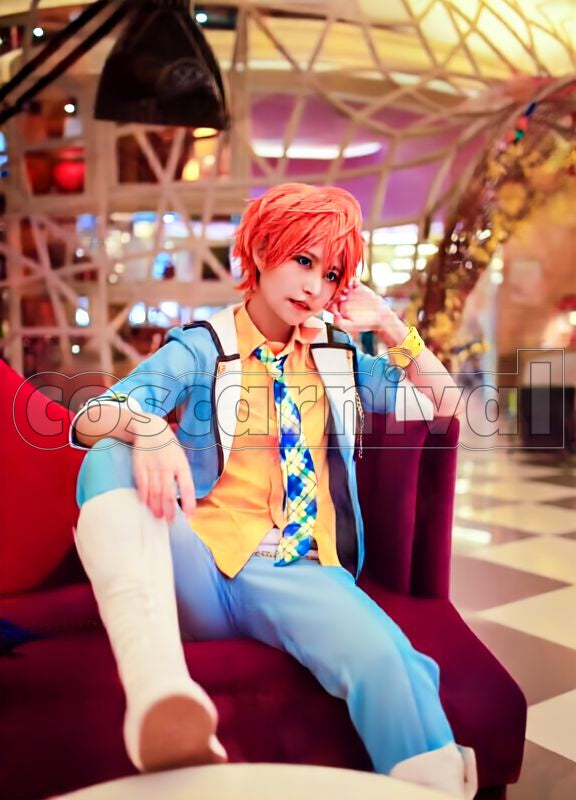 Subaru Akehoshi Reminiscence*Spring Cherry Blossoms and a Night's Encounter Cosplay cosplay costume from Ensemble Stars!, front view 4