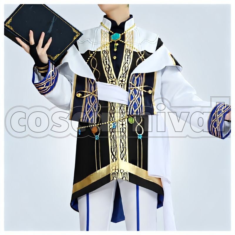 Tatsumi Kazehaya, Jun Sazanami, Hiyori Tomoe Reminiscence* Iridescent Obbligato Cosplay cosplay costume from Ensemble Stars!, front view 1