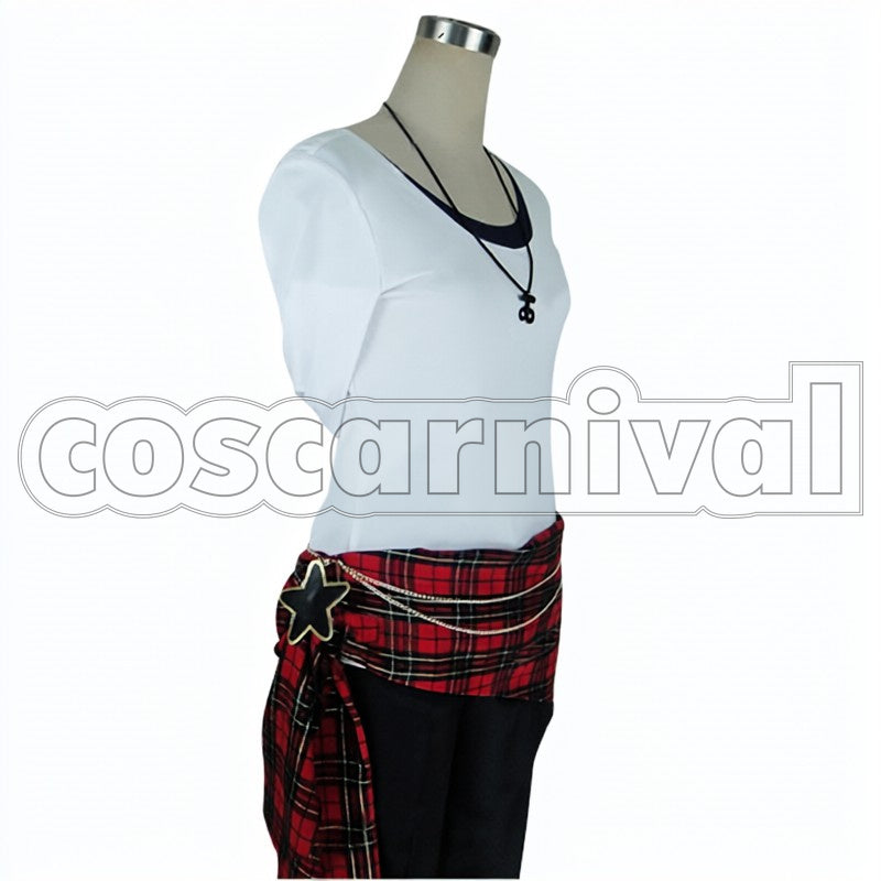 Subaru Akehoshi Rockin' Star of the Night Sky cosplay costume from Ensemble Stars!, side view