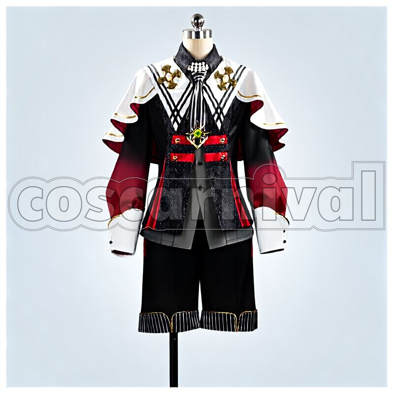 Tomoya Mashiro, Fuyume Hanamura SHUFFLE×The Fallen Angels' Banquet Cosplay cosplay costume from Ensemble Stars!!, front view 1
