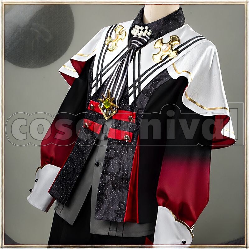 Tomoya Mashiro, Fuyume Hanamura SHUFFLE×The Fallen Angels' Banquet Cosplay cosplay costume from Ensemble Stars!!, front view 5