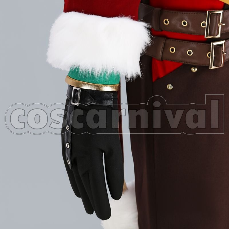 Tomoya Mashiro Winter Santa Cosplay cosplay costume from Ensemble Stars!, accessory view
