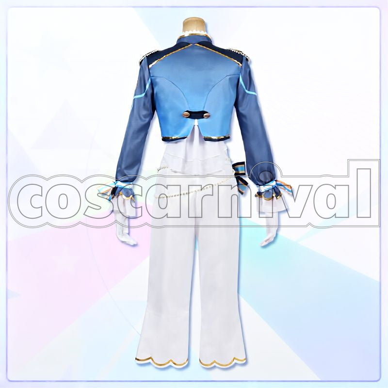 Tori Himemiya White Headdress Cosplay cosplay costume from Ensemble Stars!!, back view