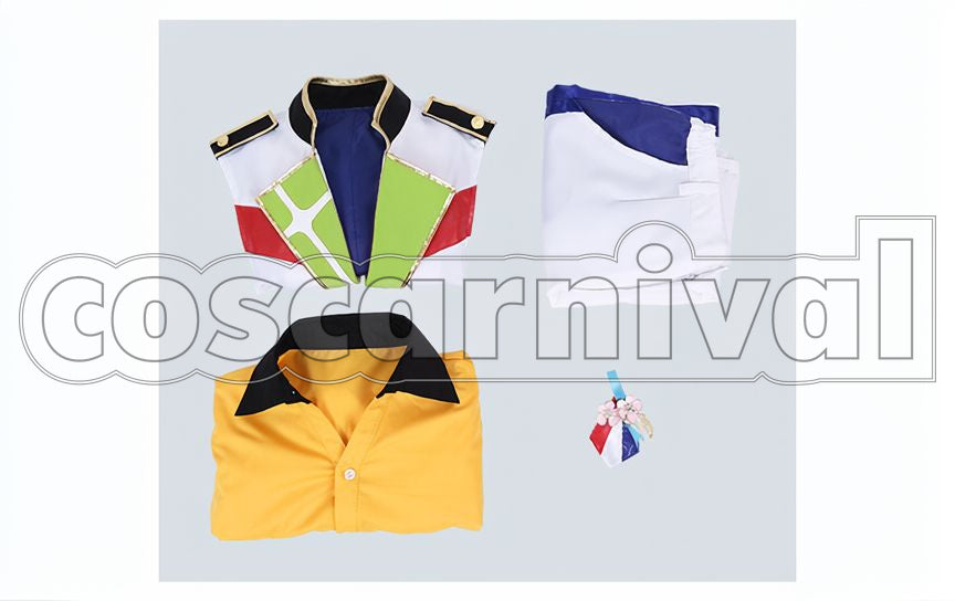 Trickstar Makoto Yuuki 4th Anniversary Class Scout Cosplay cosplay costume from Ensemble Stars!, set view