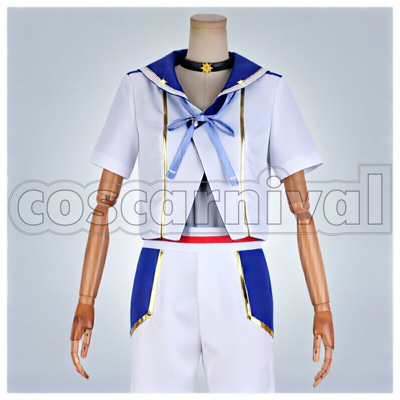Tsukasa Suou Blue Filament Cosplay cosplay costume from Ensemble Stars!, front view 1