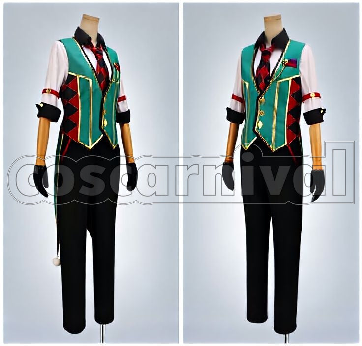 Tsukasa Suou Card Battler Cosplay cosplay costume from Ensemble Stars!, front view 6
