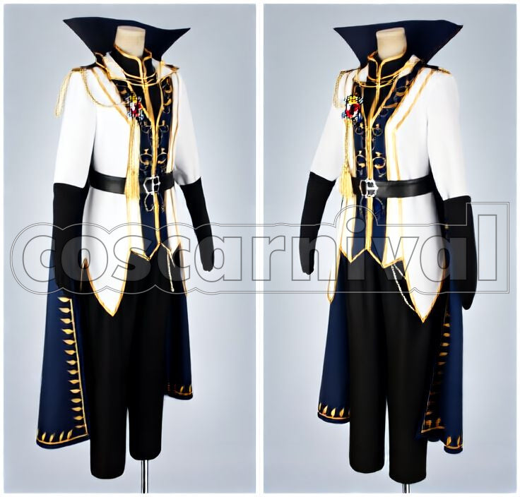 Tsukasa Suou Rebellion! The King's Horseback Ride Corrected Version Cosplay cosplay costume from Ensemble Stars!, front view 2