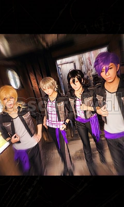 UNDEAD Koga Oogami Unit Song CD 2nd Series Cosplay cosplay costume from Ensemble Stars!, front view 5