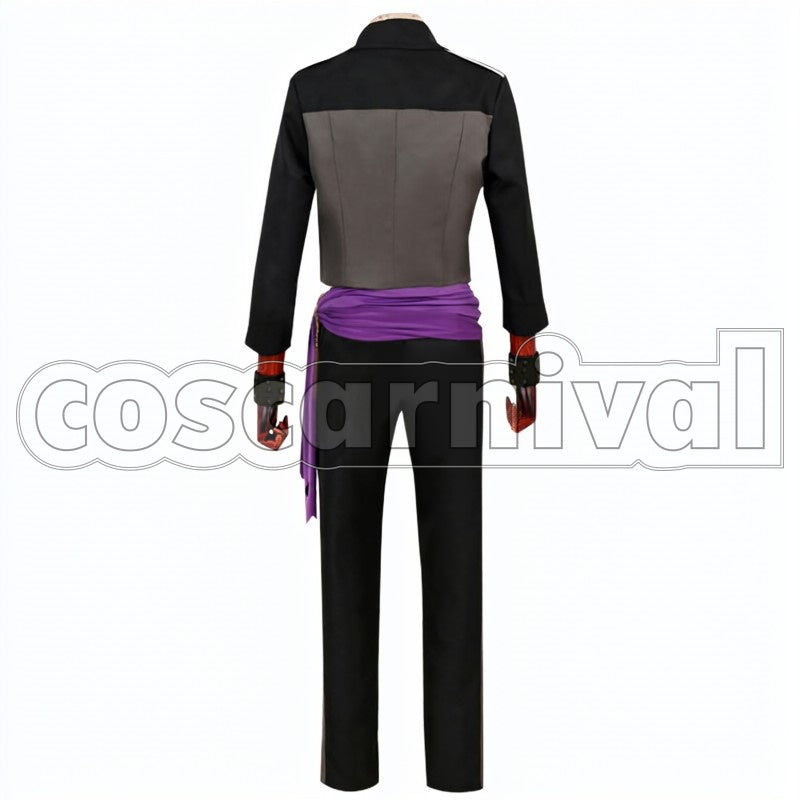 Rei Sakuma cosplay costume from Ensemble Stars! UNDEAD, back view