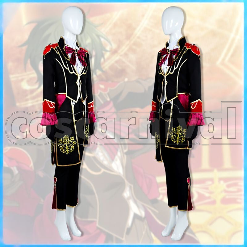 Valkyrie Mika Kagehira Descend! Weaving Neverland Cosplay cosplay costume from Ensemble Stars!!, side view