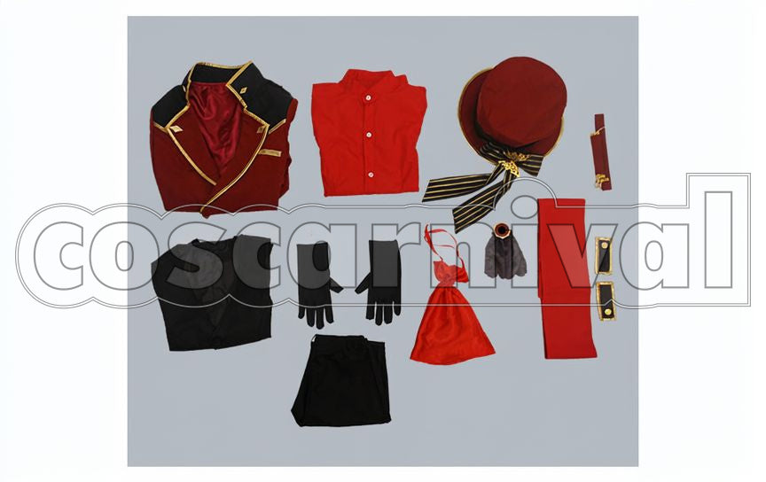 Valkyrie Shu Itsuki Miwaku Geki Cosplay cosplay costume from Ensemble Stars!, set view