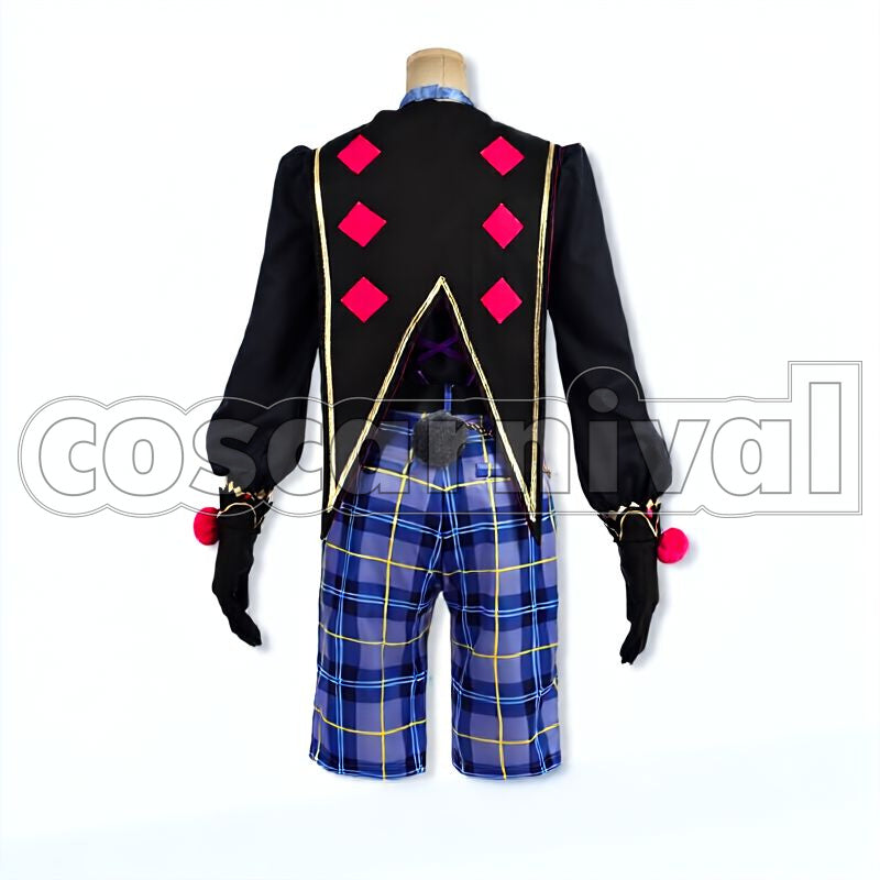 Wander! Black Bunnies in UNDERLAND Hajime Shino, Tomoya Mashiro, Nazuna Nito Cosplay cosplay costume from Ensemble Stars!!, back view 1