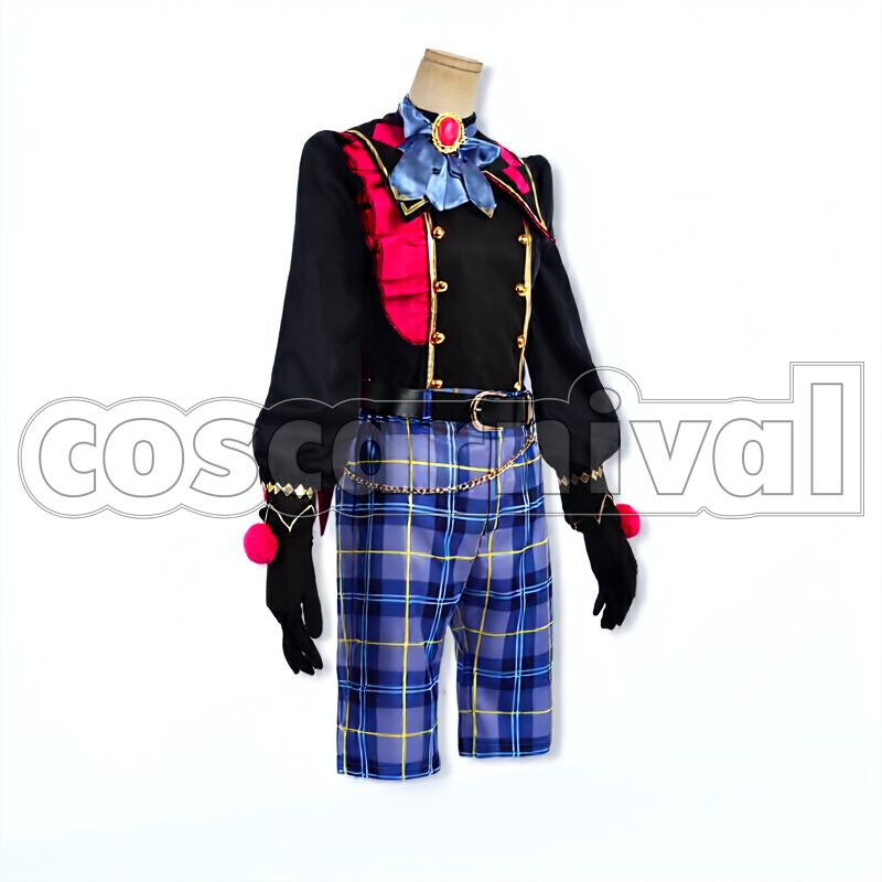 Wander! Black Bunnies in UNDERLAND Hajime Shino, Tomoya Mashiro, Nazuna Nito Cosplay cosplay costume from Ensemble Stars!!, front 3 view 1