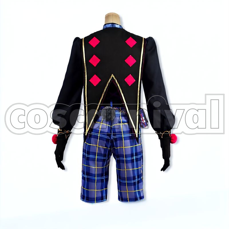Wander! Black Bunnies in UNDERLAND Mitsuru Tenma Cosplay cosplay costume from Ensemble Stars!!, back view 1