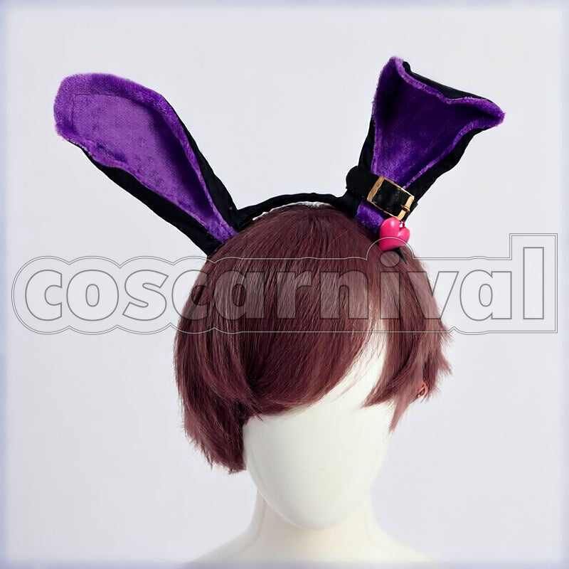 Wander! Black Bunnies in UNDERLAND Mitsuru Tenma Cosplay cosplay costume from Ensemble Stars!!, detail 7 view 1