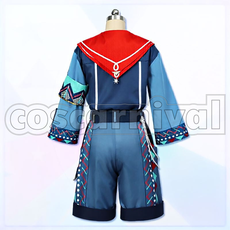 Wandering Yumenosaki/Mainland School Trip All Members Cosplay cosplay costume from Ensemble Stars!!, back view